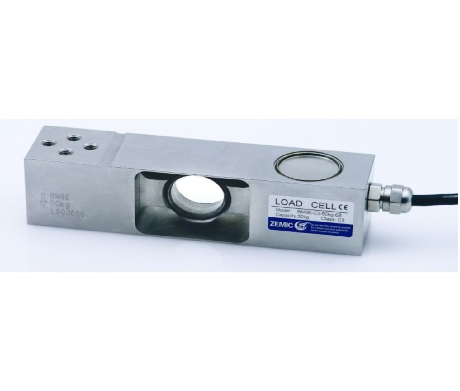 Paslanmaz Çelik Tek Nokta Yük Hücresi (Load Cell) | 50kg - 300kg Kapasite