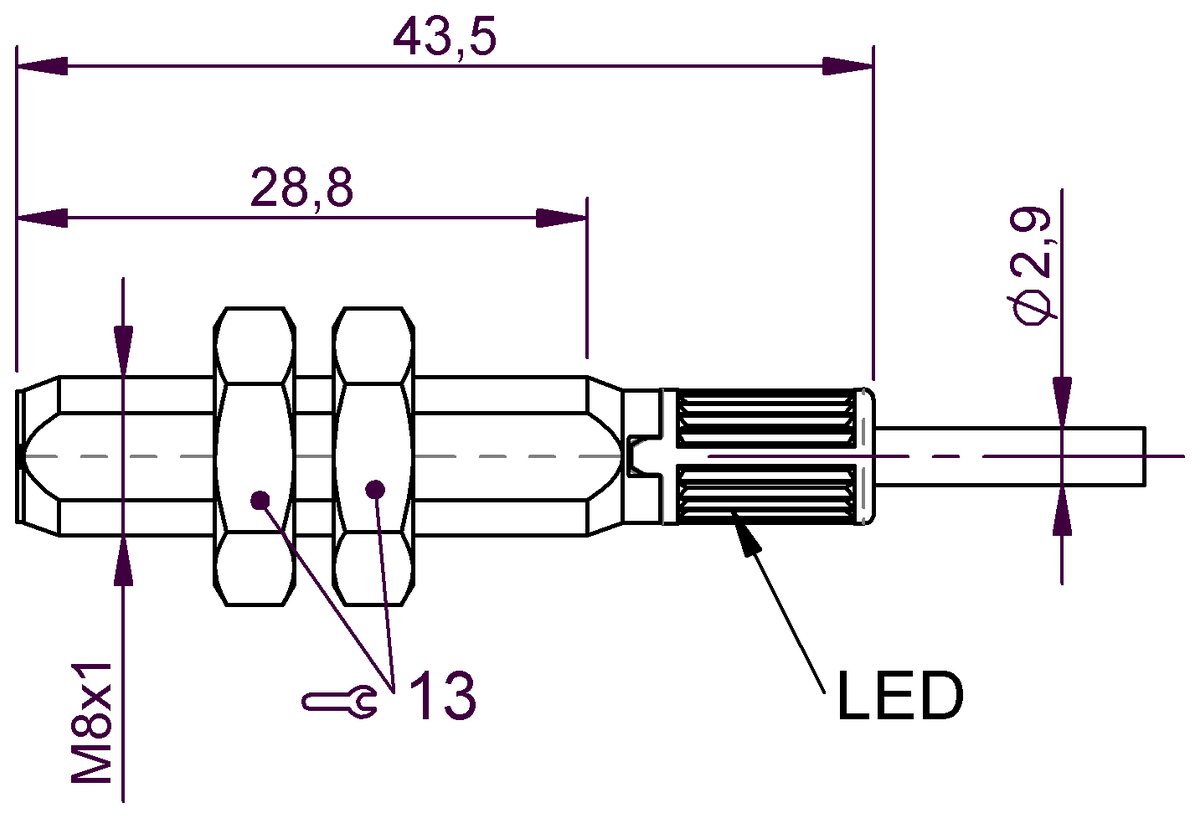 Endüktif Yaklaşım Sensörü (Proximity Sensor) | Endüstriyel Temassız Metal Algılama