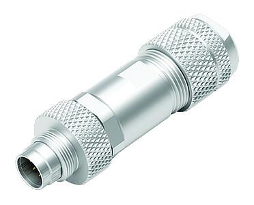 M9 IP67 Erkek Kablo Konnektörü | 8 Kontaklı Lehimli İris Yaylı Zırhlanabilir Tip (4.0-5.5 mm)