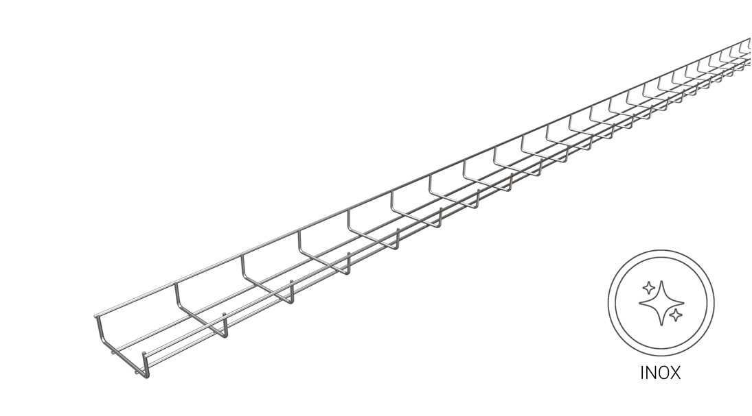 35 TLS 100 Paslanmaz Tel Kanal (100x35x4mm) (SS304)