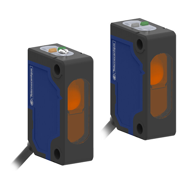 Minyatür Karşılıklı Tip Fotoelektrik Sensör Sistemi (Thru-beam, PNP, 2 Metre Kablolu)